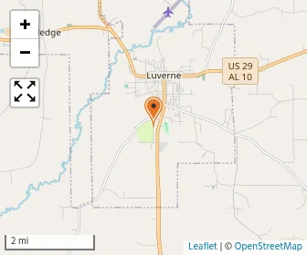 Map of Crenshaw Christian Academy