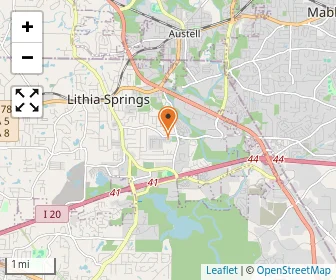 Map of Atlanta West Pentecostal Academy