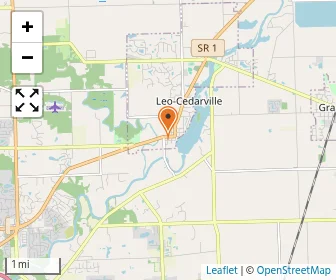 Map of Gateway Woods School