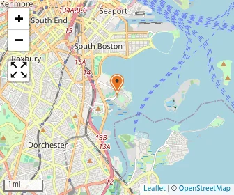 Map of Umass/boston Early Learning Center