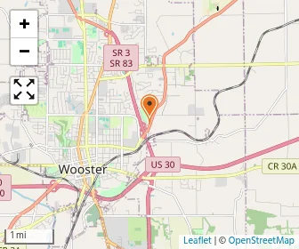 Map of Montessori School Of Wooster Ohio