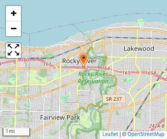 Map of Le Chaperon Rouge - Rocky River