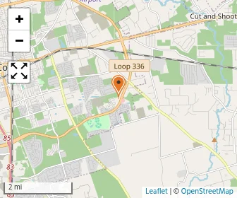 Map of Conroe Adventist Academy