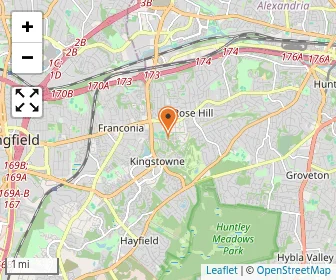 Map of Little Acorn Patch At Kingstowne