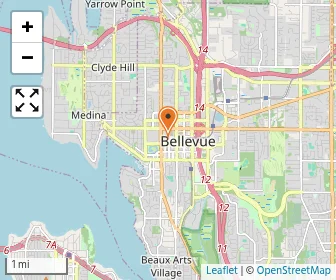 Map of Bright Horizons-downtown Bellevue