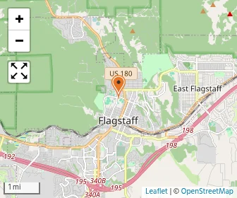 Map of Flagstaff Cooperative Preschool