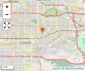 Map of American Future Learning Center