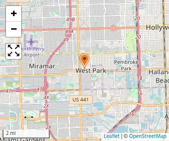 Map of New Mirawood School