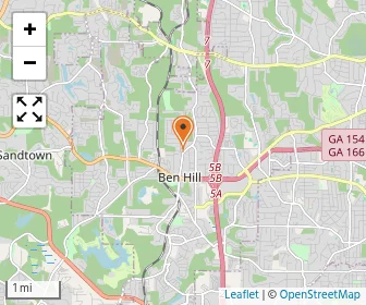 Map of Ben Hill Umc Christian Academy
