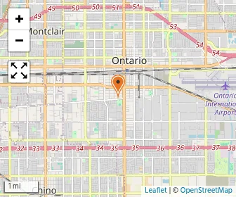 Map of Ontario Progressive Montessori School