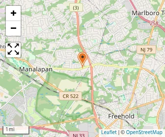 Map of Temple Shaari Emeth Early Learning Center