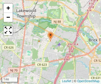 Map of Yeshiva Nesivos Ohr