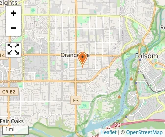 Map of Orangevale Seventh-day Adventist School