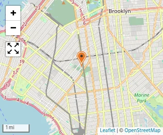 Map of Barkai Foundation Inc.