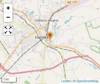 Map of Second Baptist Church Day School