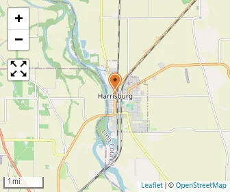 Map of Harris Private School