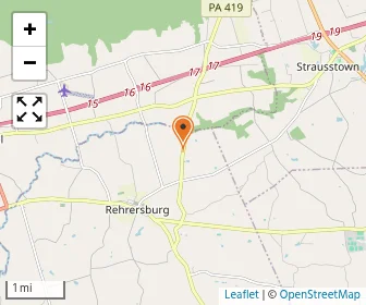 Map of Bethel Dunkard Brethren Church School