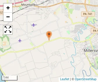 Map of Blue Rock Mennonite School