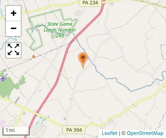 Map of Forest Lane Mennonite School