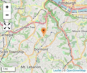Map of Therapeutic Learning Center - Familylinks