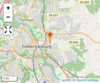 Map of South Stafford Christian School