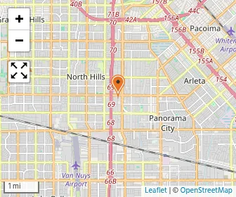 Map of Our Lady Of Peace