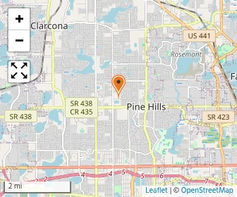 Map of Orlando West Academy