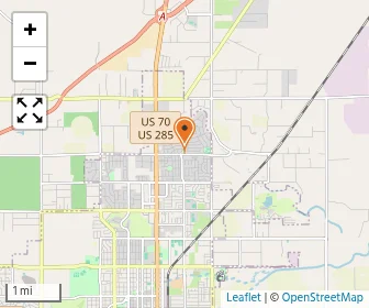Map of Roswell Baptist Academy