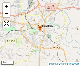 Map of Calvary Baptist Academy