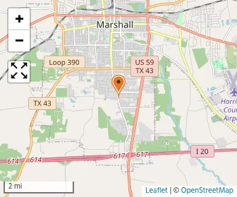 Map of Marshall Christian Academy