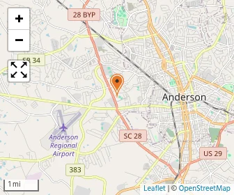 Map of Oakwood Christian School