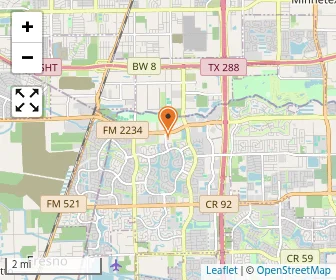 Map of Pearland Heritage Christian Academy
