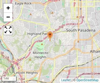 Map of Pacific Christian High School