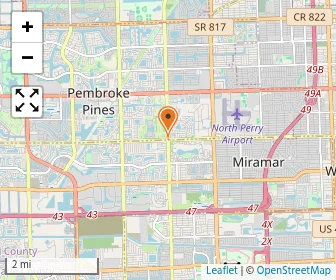 Map of Florida Bible Christian School