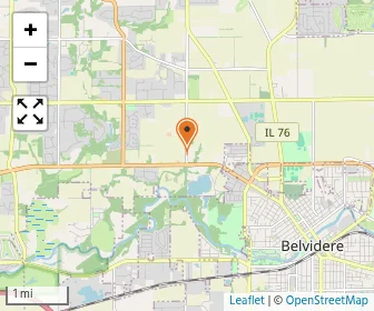 Map of Open Bible Academy