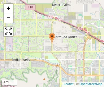 Map of Palm Desert Learning Tree Center