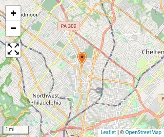 Map of Mt. Airy Christian Day School