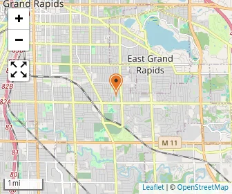Map of Grand Rapids Christian Middle School