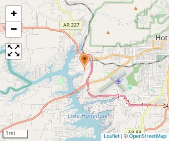 Map of Hot Springs Adventist School