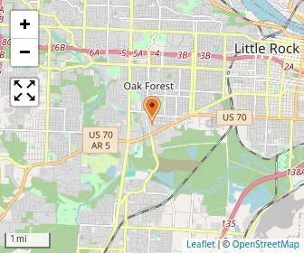Map of The Huda Academy