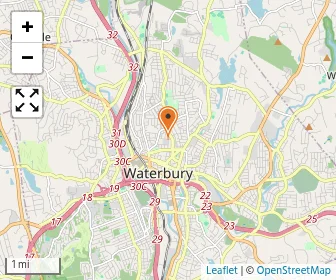 Map of Yeshiva K'tana Of Waterbury