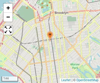 Map of Yeshiva Rabbi Chaim Berlin