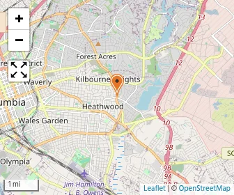 Map of Kilbourne Park Baptist Church Weekday Preschool