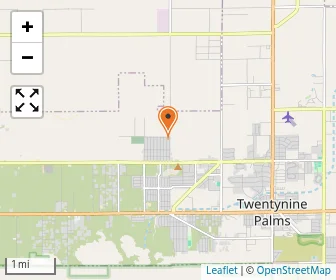 Map of Twentynine Palms Sda School