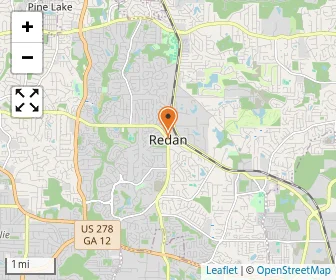 Map of His Academy Christian School
