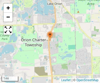 Map of Lake Orion Baptist School