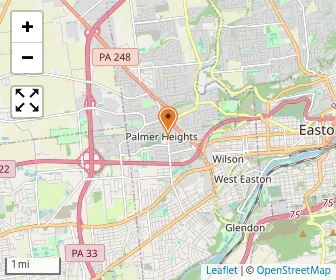 Map of Easton Baptist Academy