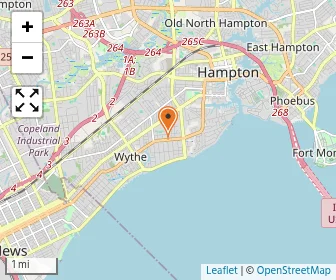 Map of Hampton Roads Sda School