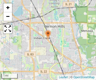 Map of Vernon Hills Montessori Academy