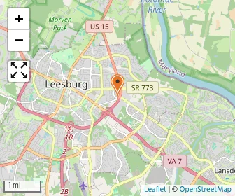 Map of Montessori School Of Leesburg